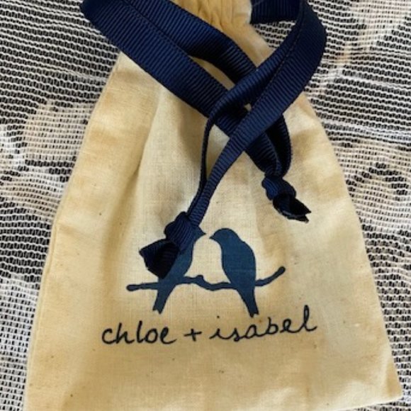 Chloe + Isabel Jewelry Drawstring Pouch w/Love Bird Print - Picture 4 of 12